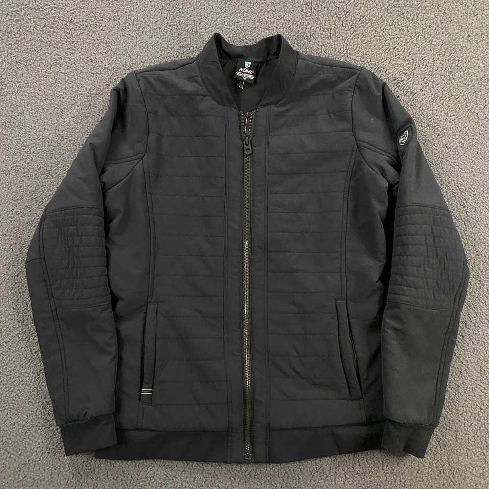 Kuhl Jacket Womens XS Bomber Quilted Stretch Performance Black